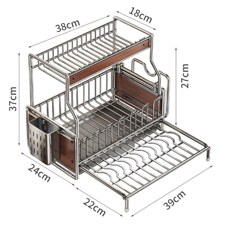 Adjustable Multi Functional Draining Rack