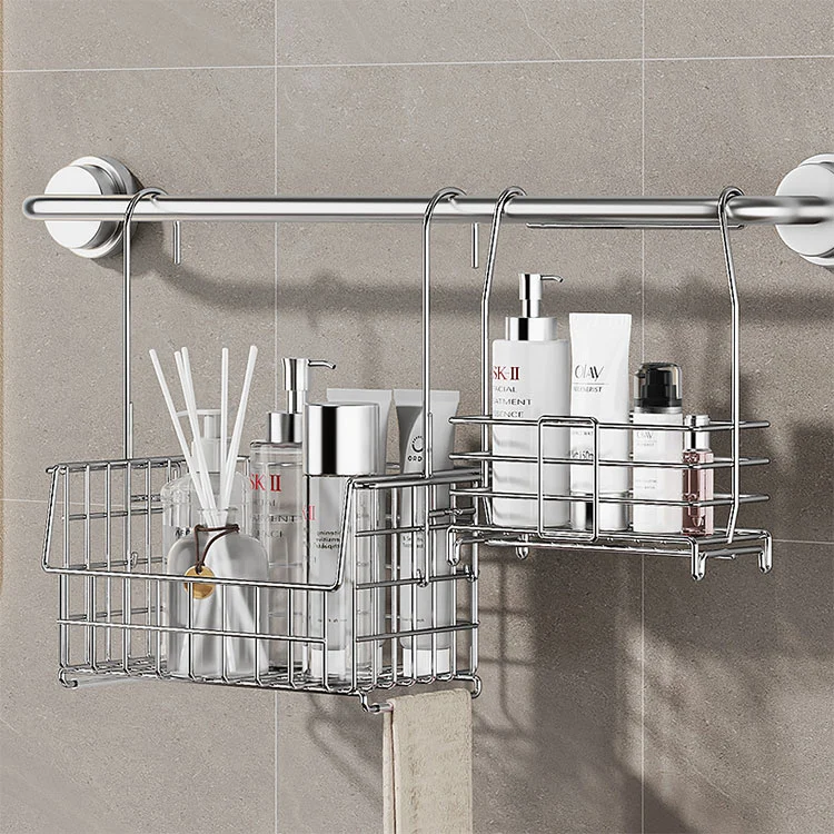 Removable Stainless Steel Bathroom Accessory Rack Storage Rack